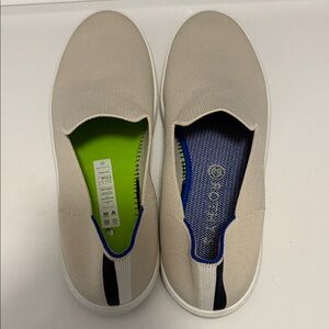 Rothy's Women’s Slip-On Sneaker in Sand Size 12.5